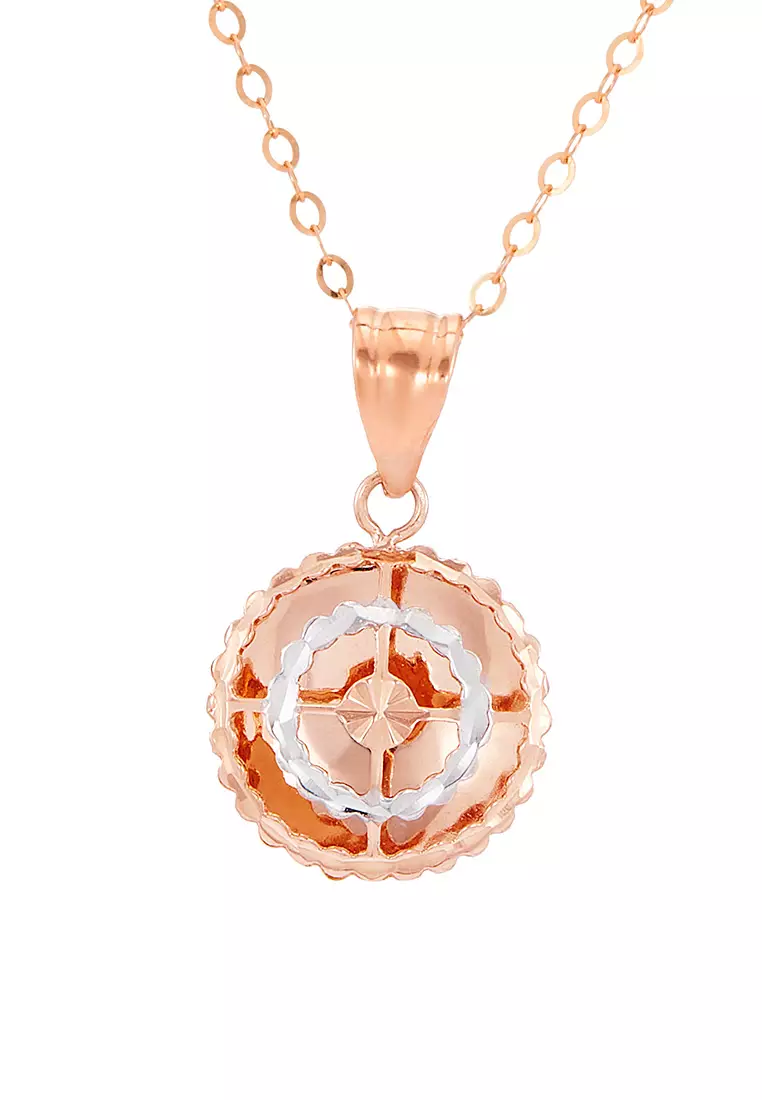 HABIB 750/18K Rose and White Gold Pendant GMT1409(RW)-BI