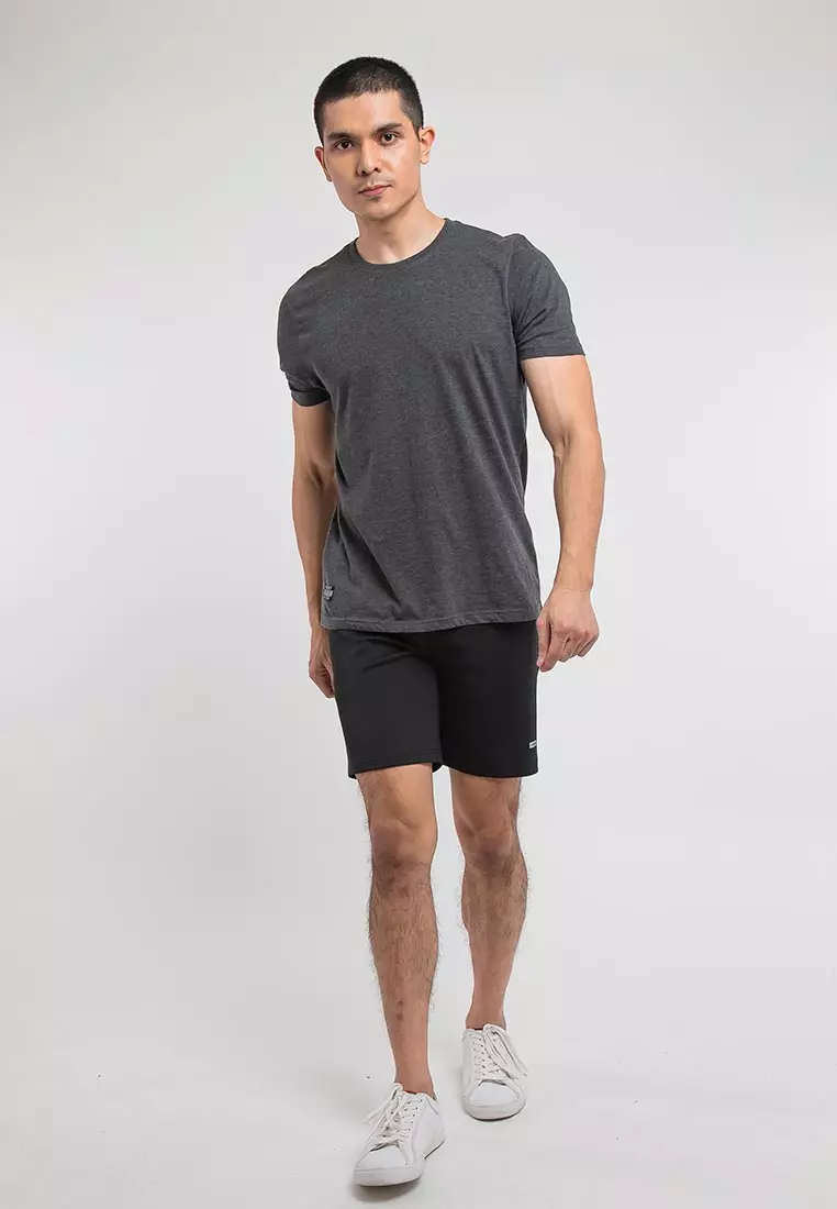 Forest Stretchable Casual Short Pants Men - Seluar Pendek Lelaki - 65724 - 01Black
