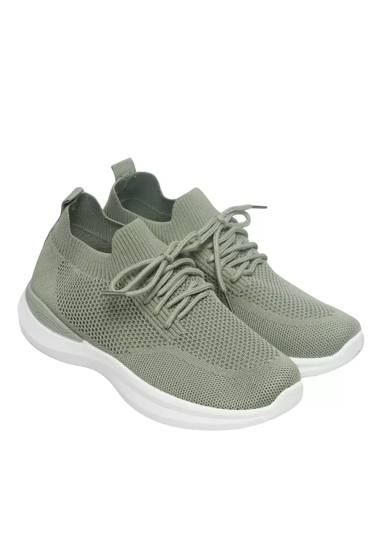 Dr. Kevin Sepatu Olahraga Sport Wanita Sneakers Rajut Slip On 589-069