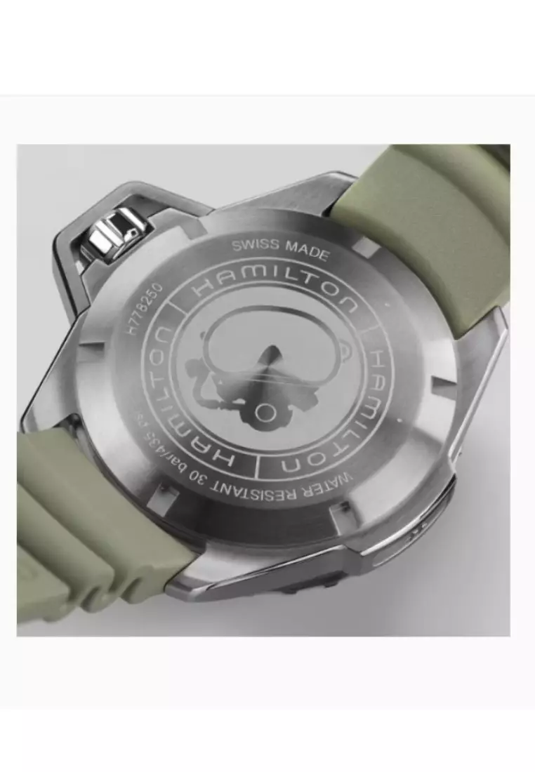 KHAKI NAVY AUTOMATIC MEN WATCH 46mm - HMT-H77825331