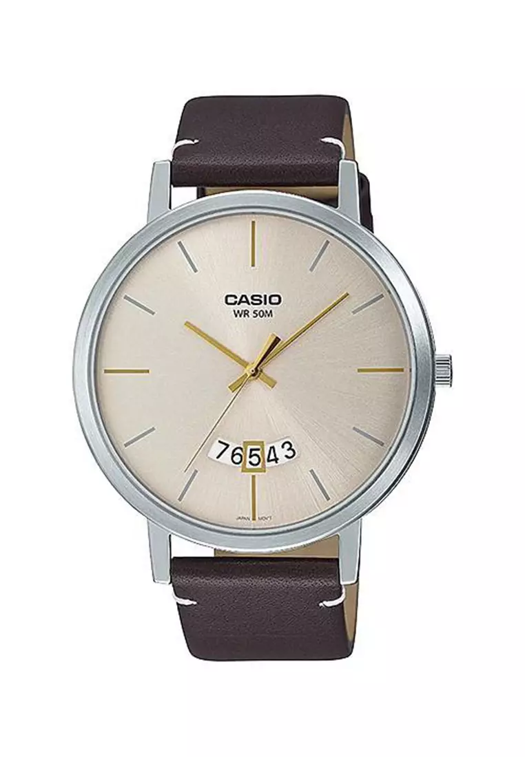 Casio Casio Classic Analog Dress Watch Mtp B L E Buy Casio Online Zalora Hong Kong