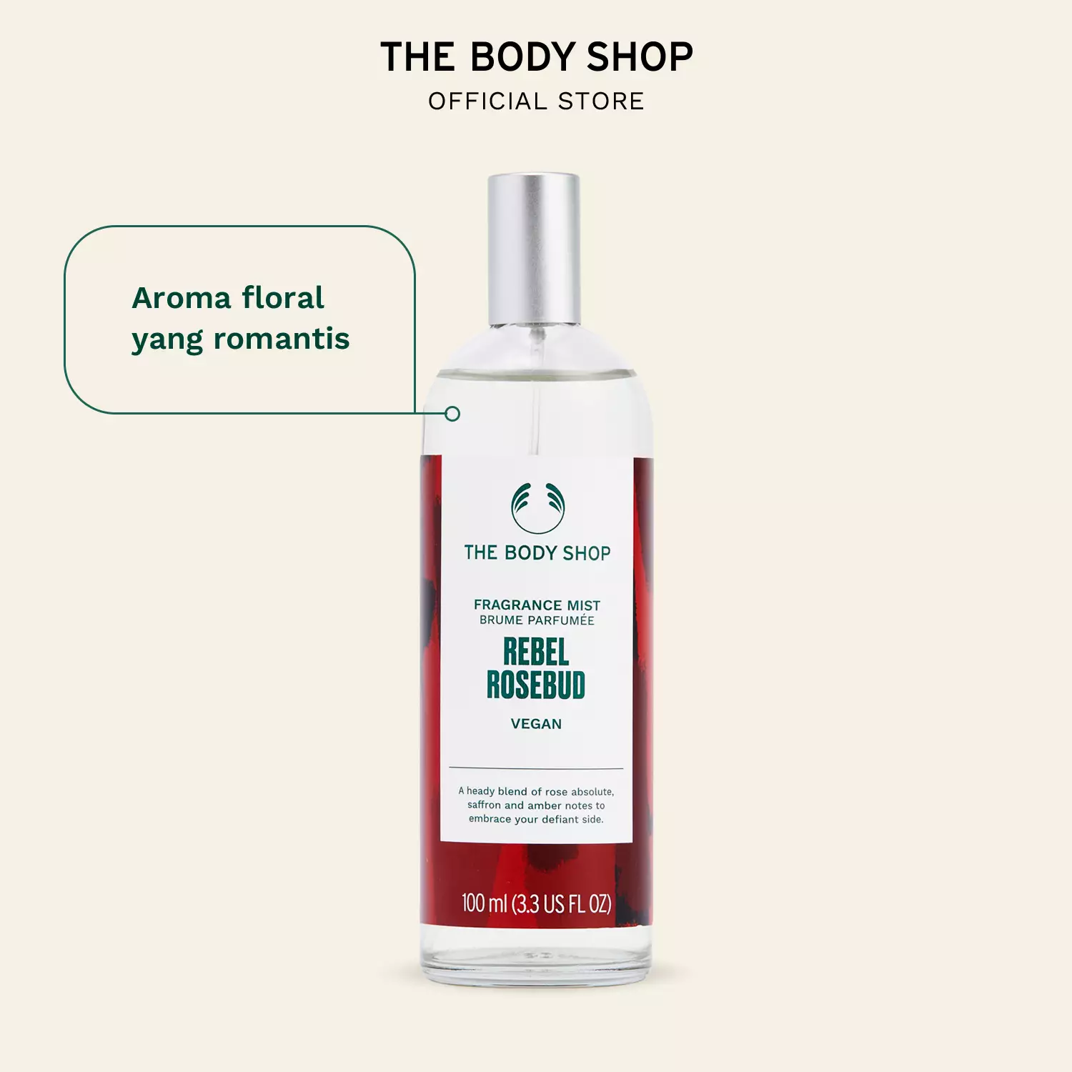 Rebel Rosebud Body Mist 100ml