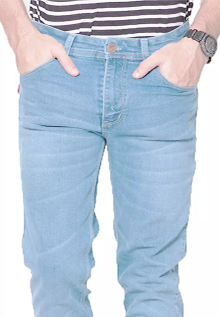 2Nd RED Celana Jeans Slim Fit Ever Green JS3233