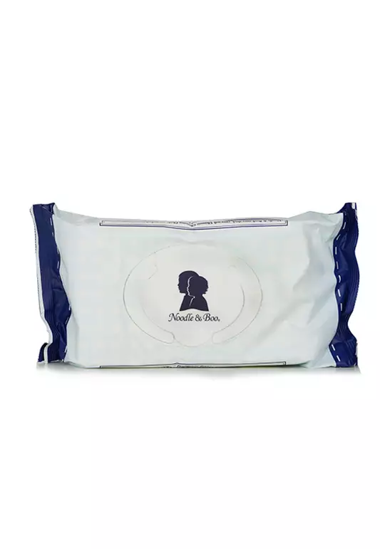 Noodle & Boo - Ultimate Cleansing Cloths (Fragrance Free) - For Face, Body & Bottom - 7"X 8" 811 72cloths