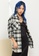 TOPSHOP green co-ord brushed check oversized shirt 02F21AA6A32A82GS_4