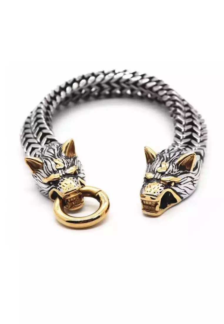 Gucci wolf bracelet hotsell