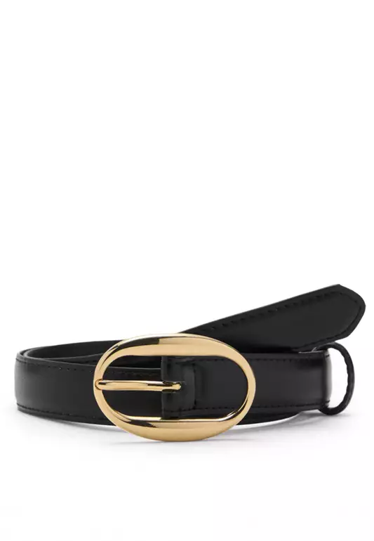 Oval Buckle Belt