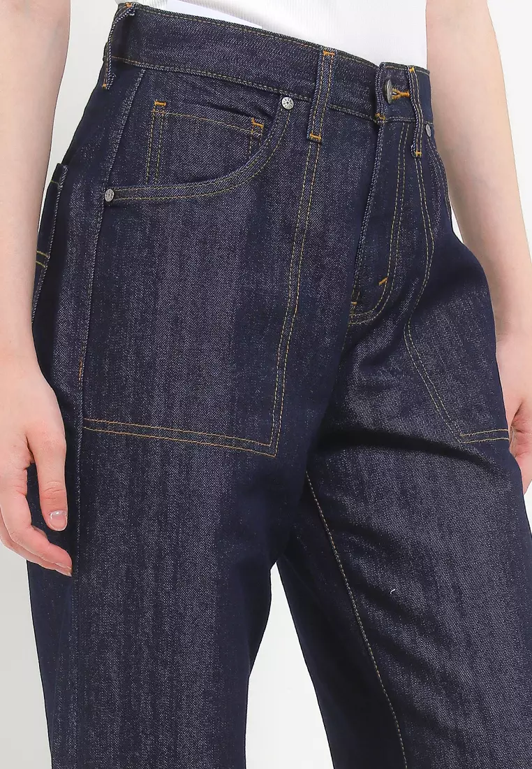 High Waist Wide Leg Denim Pant FWL007