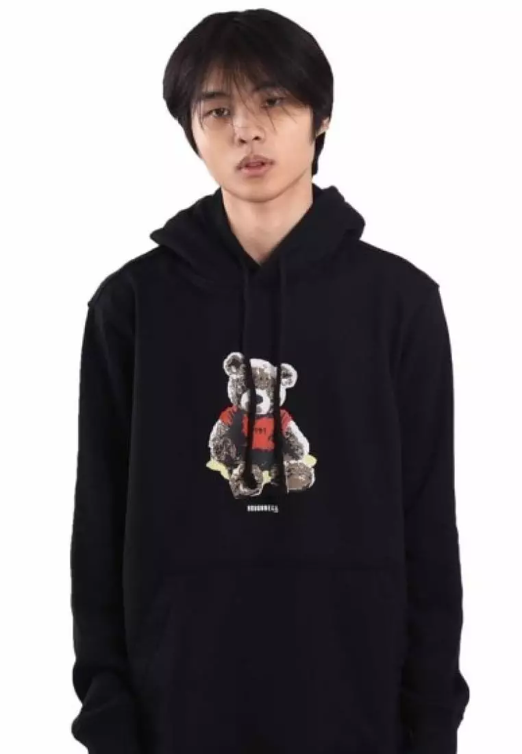 Buy Roughneck 1991 Roughneck Kiddy Joy Hoodie Black H462 Online