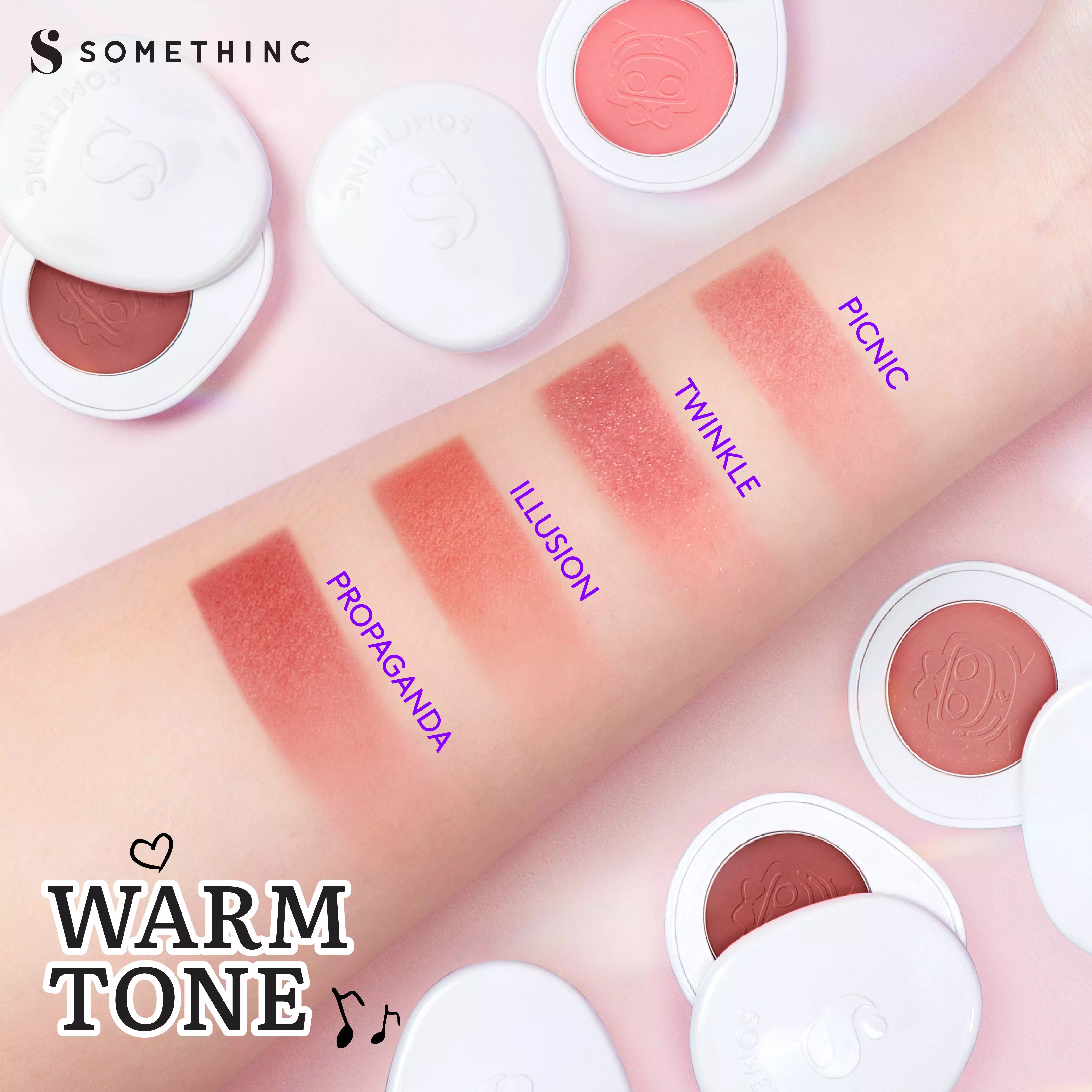 Jual SOMETHINC SOMETHINC Mademoiselle Soft Focus Powder Blush - Fairy ...