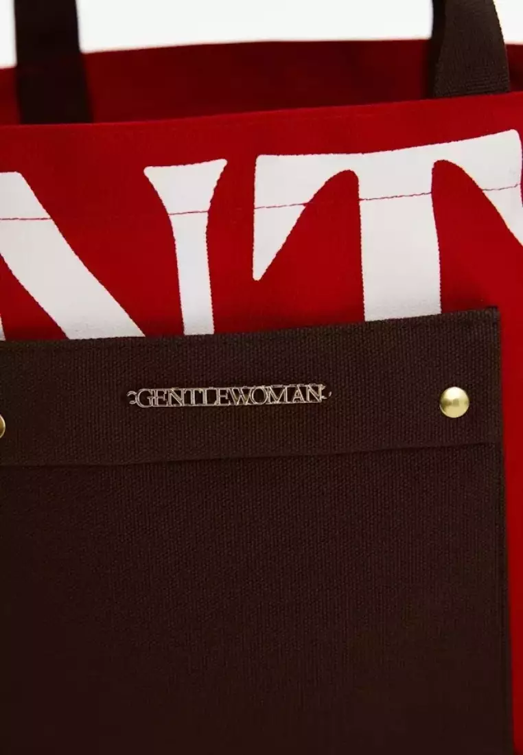 GW Painted Wall Tote Red