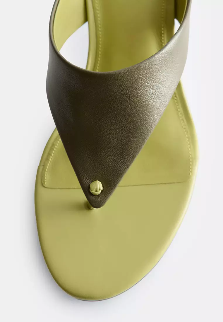 Leather Kitten Heels