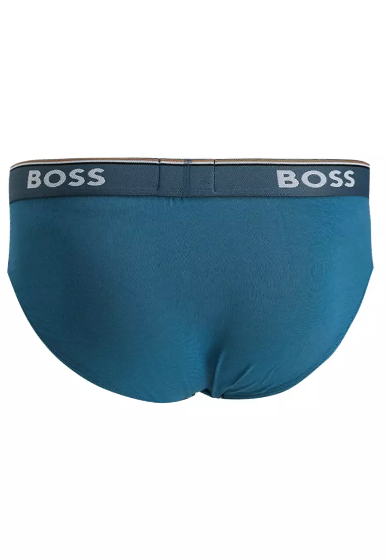 Buy Boss Logo Waistband Briefs 3 Pack - BOSS Business 2025 Online ...