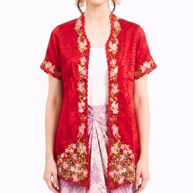 Kebaya Wanita - Bhatara Batik Kebaya Kartini - Baju Batik Modern Lengan Pendek