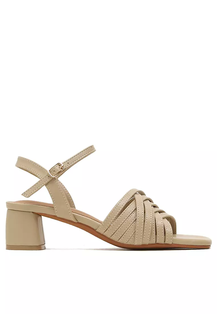 Discount on Twenty Eight Shoes  shoes - SKU: Open Toe Strap Mid Heel Sandals Th551-5