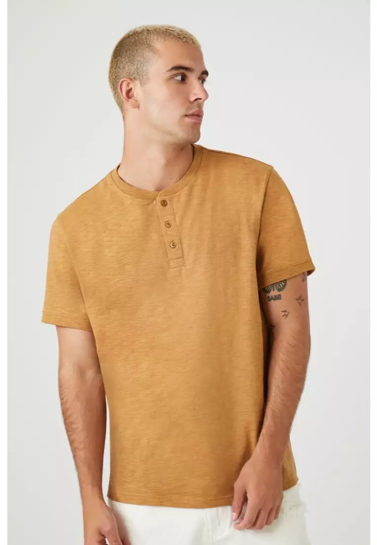 Forever 21 henley top new arrivals