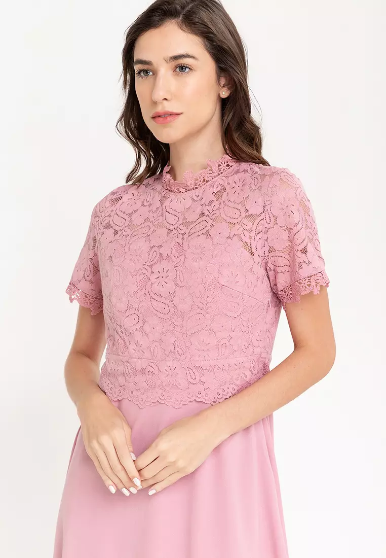 Ceona Twofer Lace Dress