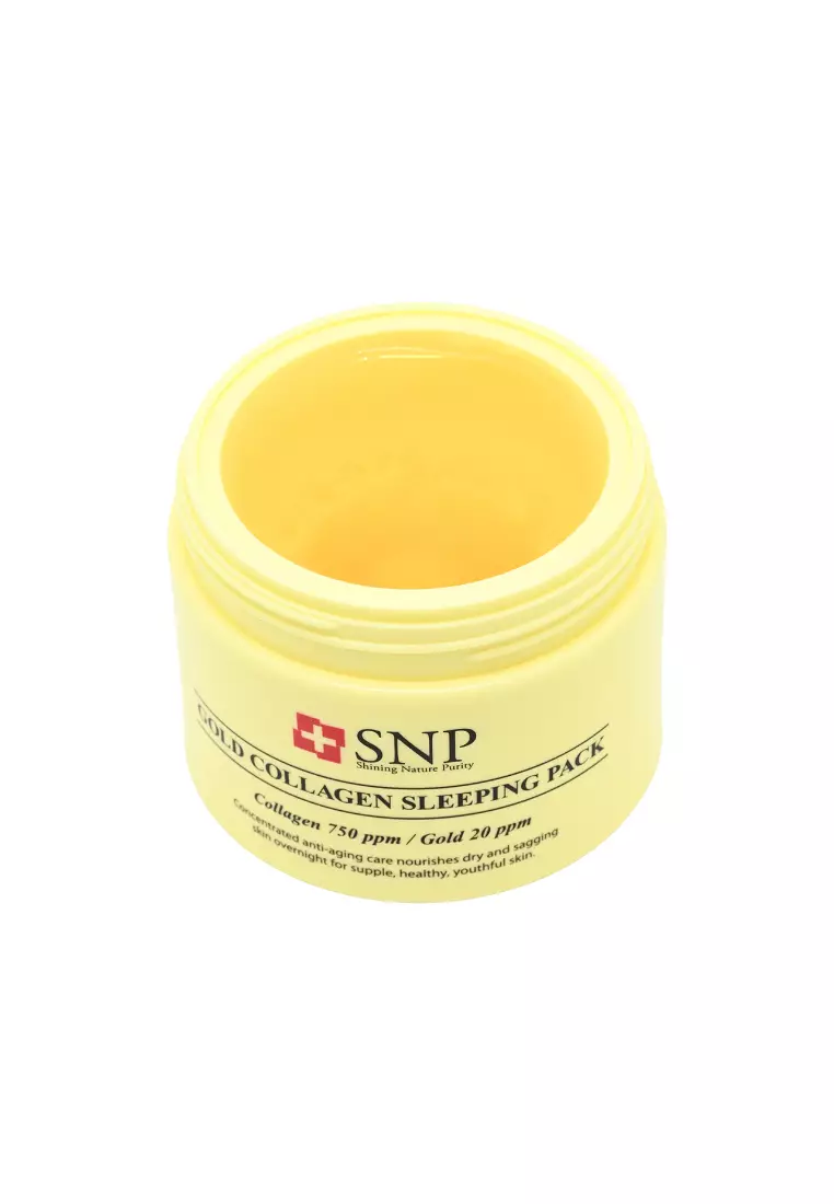 SNP Gold Collagen Sleeping Pack 100g
