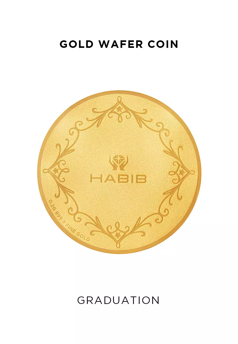 HABIB Joy Collection | 999.9 Gold Wafer Coin (0.20g)