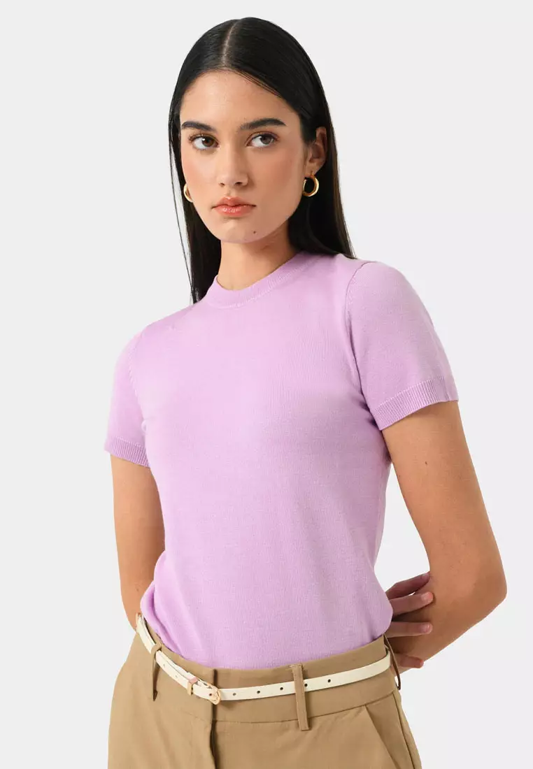 Catherine Short Sleeve Knit