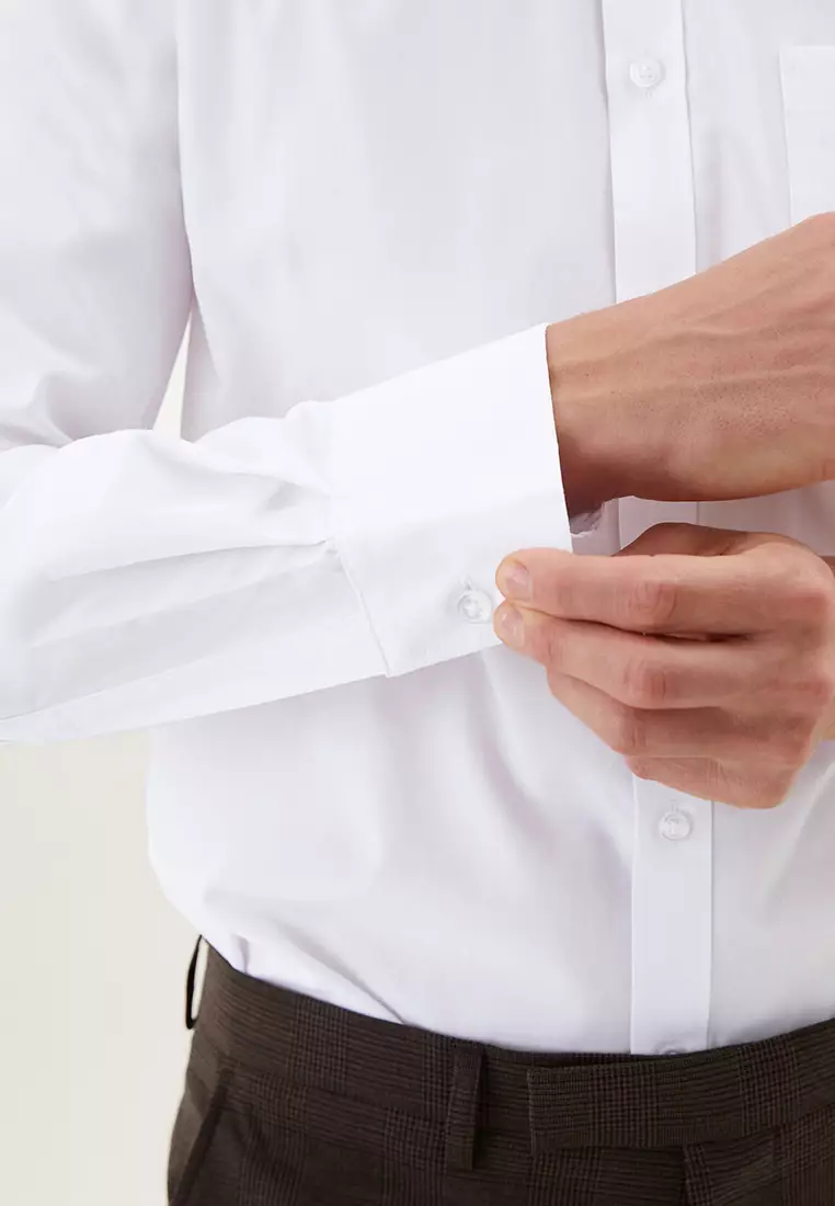 3 Pack Slim Fit Long Sleeve Shirts