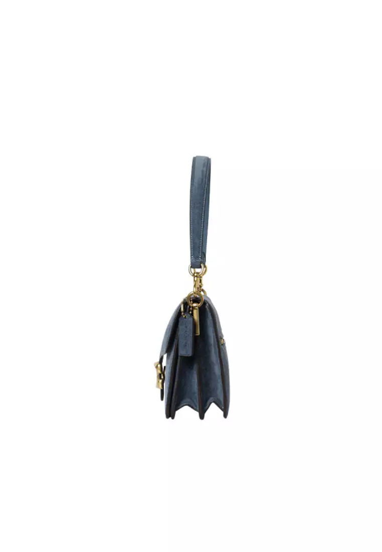 Chain Tabby 26 Women's Shoulder Bag in Denim CAN13
