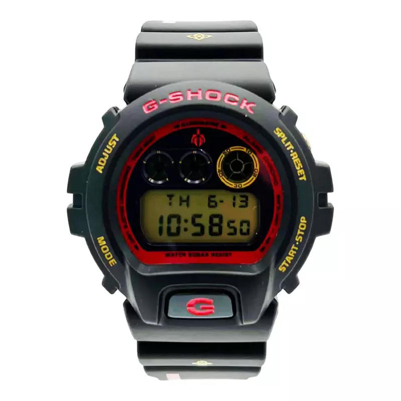 Jam Tangan Pria Casio G-Shock DW-6900-MONSTER-STRIKE-2024 Masamune: Flash of Mission Digital Dial Resin Band
