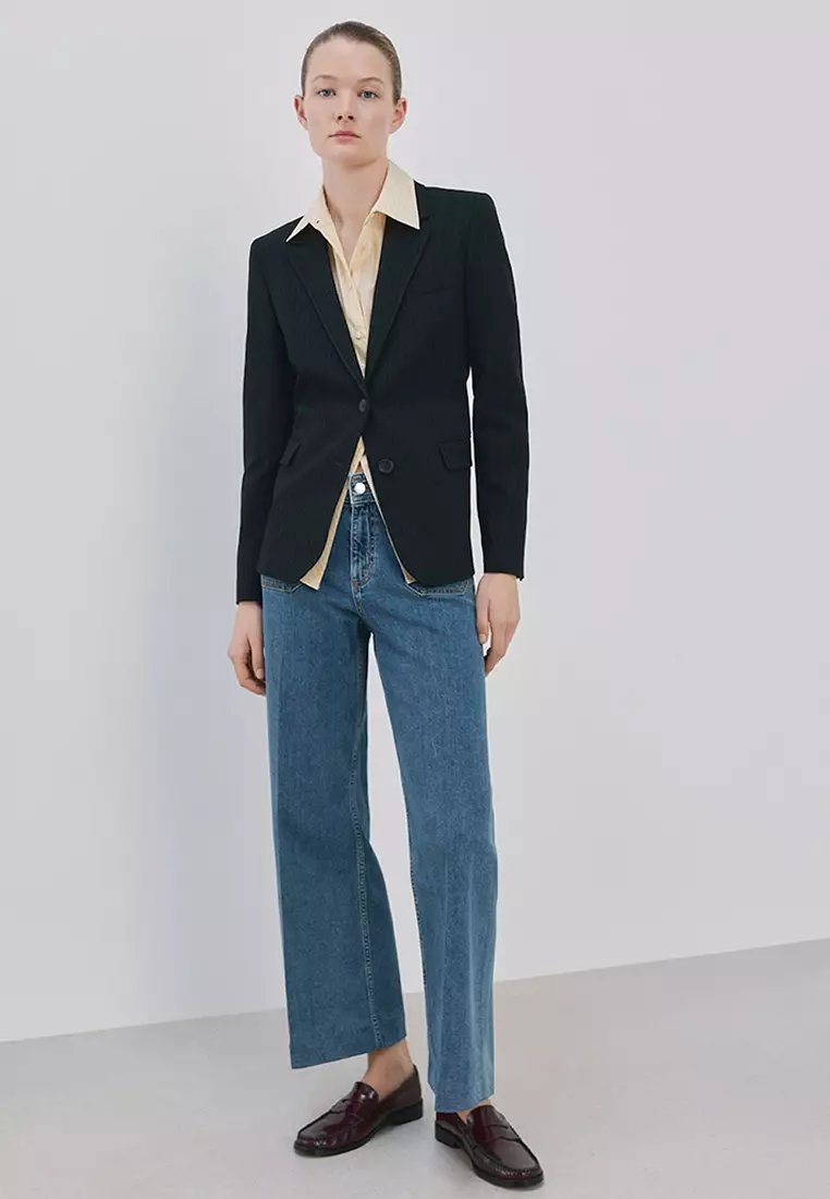 Wide Leg Jeans With Pockets