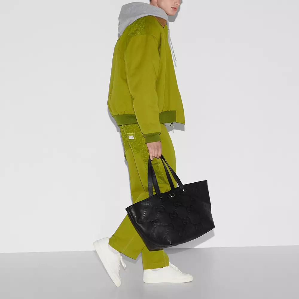 [4.4PRIL KEJUTAN HARGA] GG Medium Jumbo Tote Bag Black