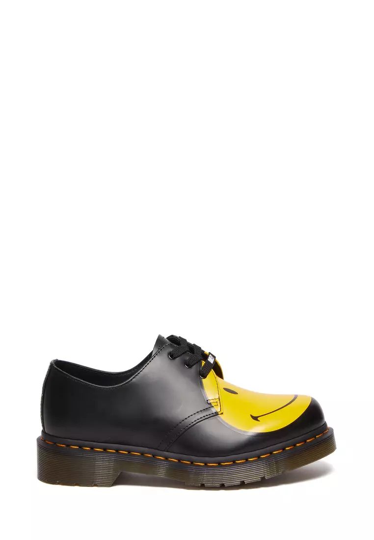 Discount on Dr. Martens  shoes - SKU: 1461 Smiley® Smooth Leather Oxford Shoes