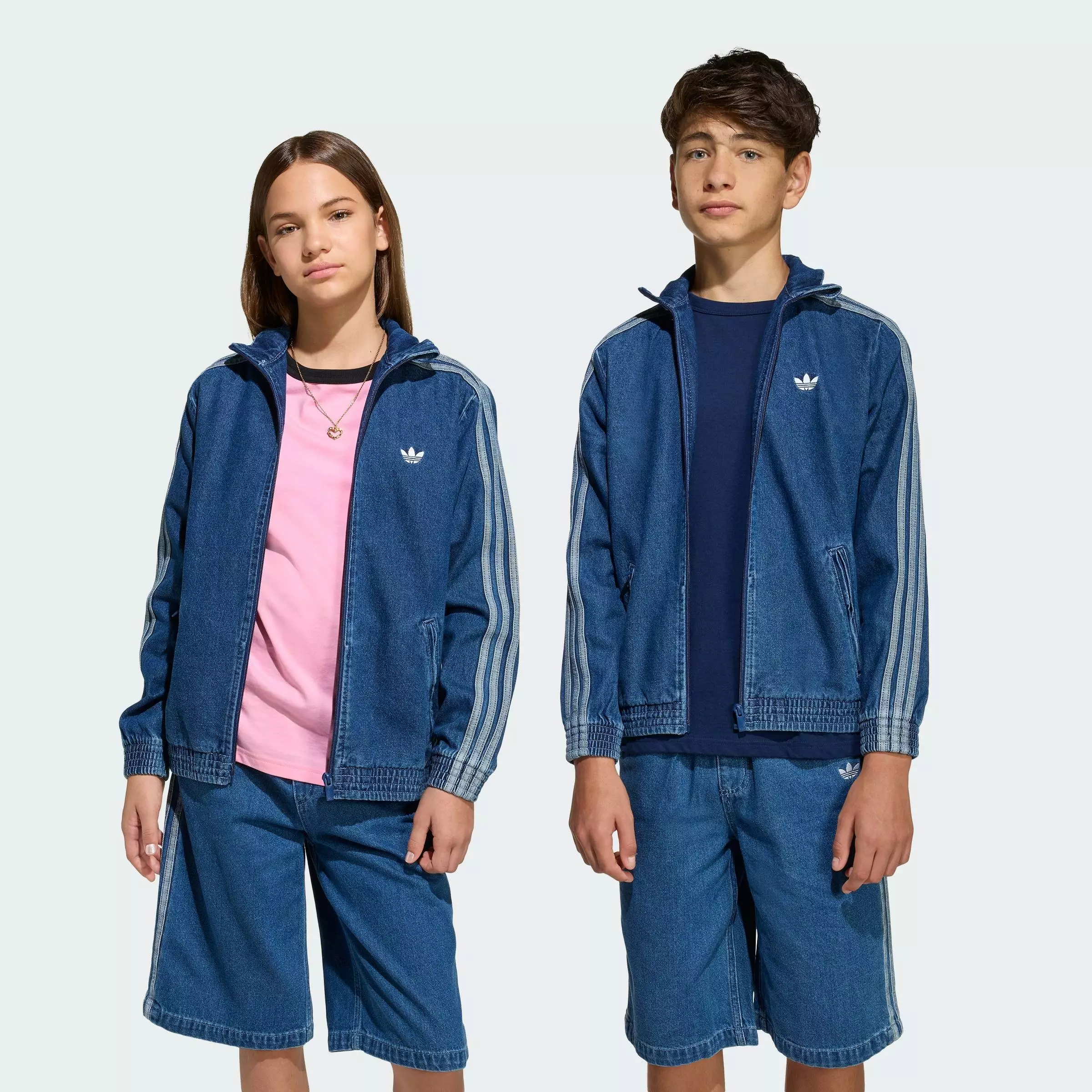 Buy ADIDAS Lifestyle FIREBIRD TRACK TOP DENIM Unisex Blue KE2849
