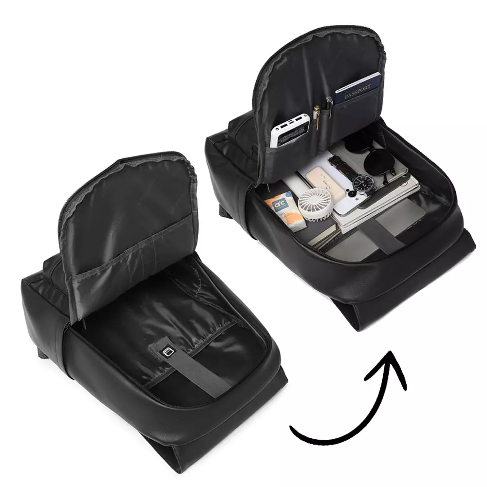 Navy Club Tas Ransel Laptop Kasual CBGA - Backpack Daypack Up to 15 inch Tas Pria Wanita