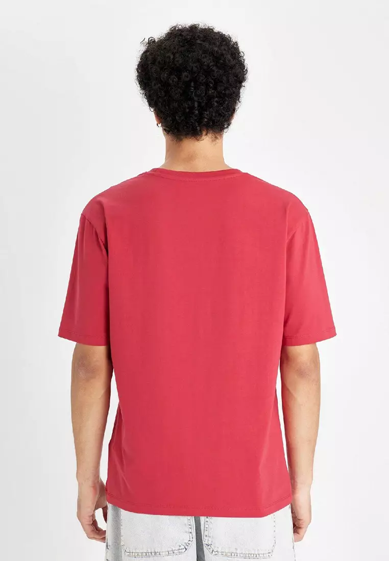 印花棉質短袖T恤