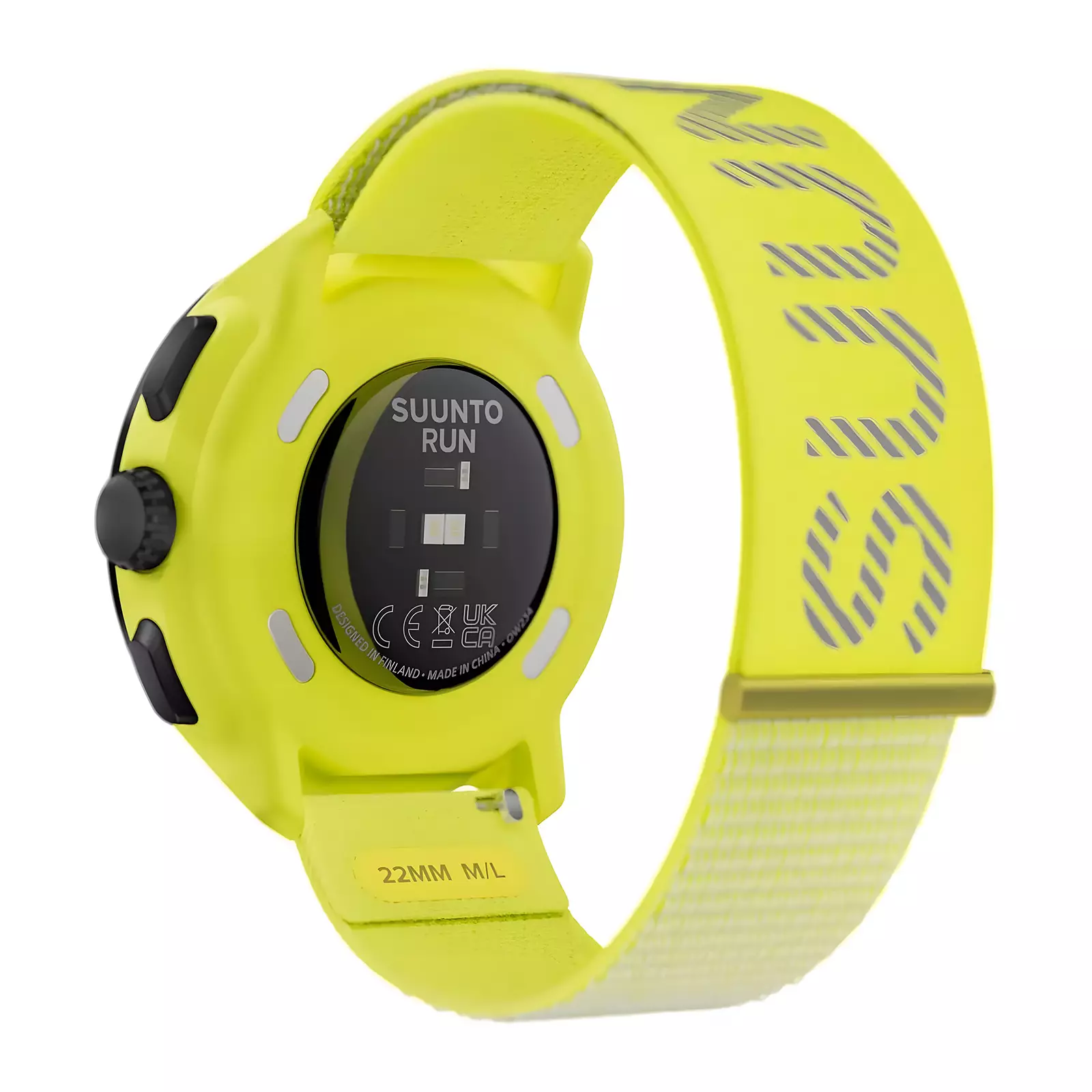 SUUNTO Run Lime - Jam Tangan Smartwatch Unisex - Run your story - Lime Nylon textile Strap - SS051111000 