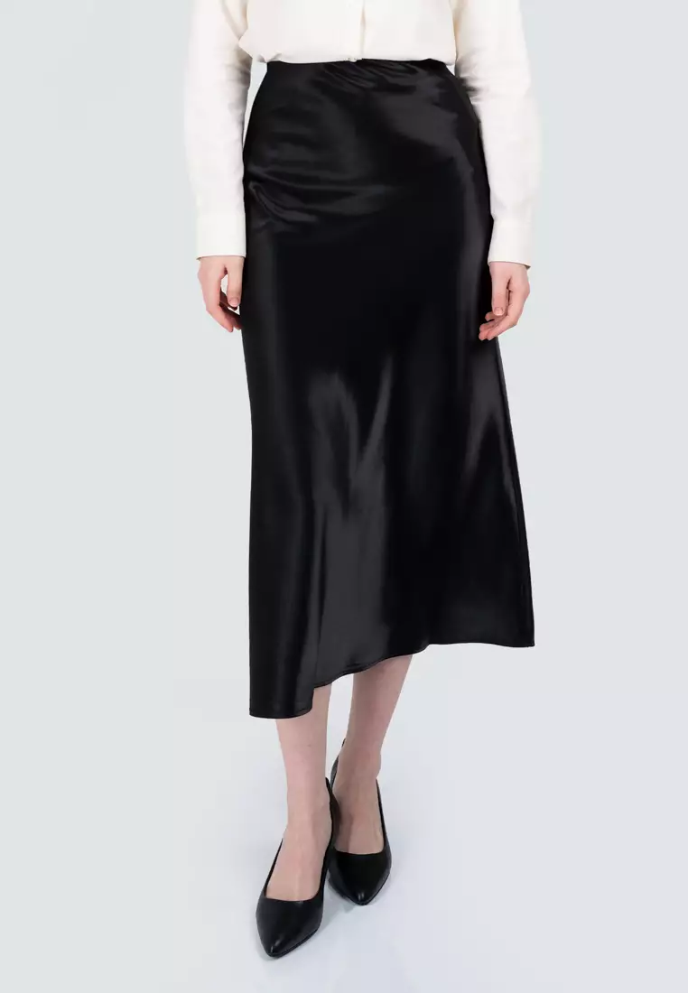 Polo Haus - Women’s Satin Slip Skirt WBLS002