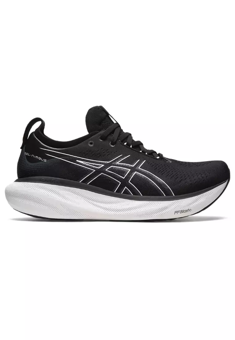 ASICS GEL NIMBUS 25 2E WIDE MEN RUNNING SHOES BLACK