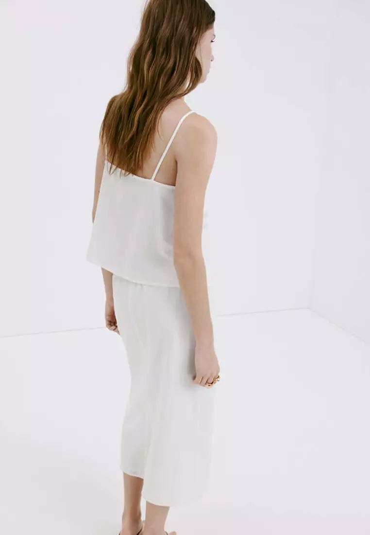 Floral Detail Strappy Top