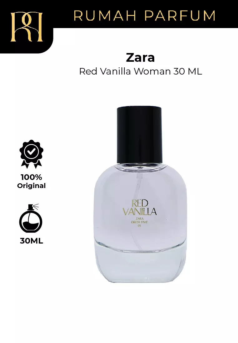 Jual ZARA Zara Red Vanilla Woman 30 ML Original 2024 | ZALORA Indonesia