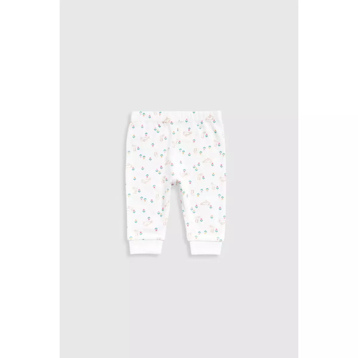 Mothercare Garden Bunny Baby Pyjamas - 2 Pack - Piyama Anak Bayi Perempuan (Ungu)