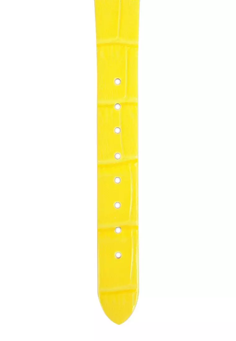 Snow Fashion Watch in Yellow for Women
