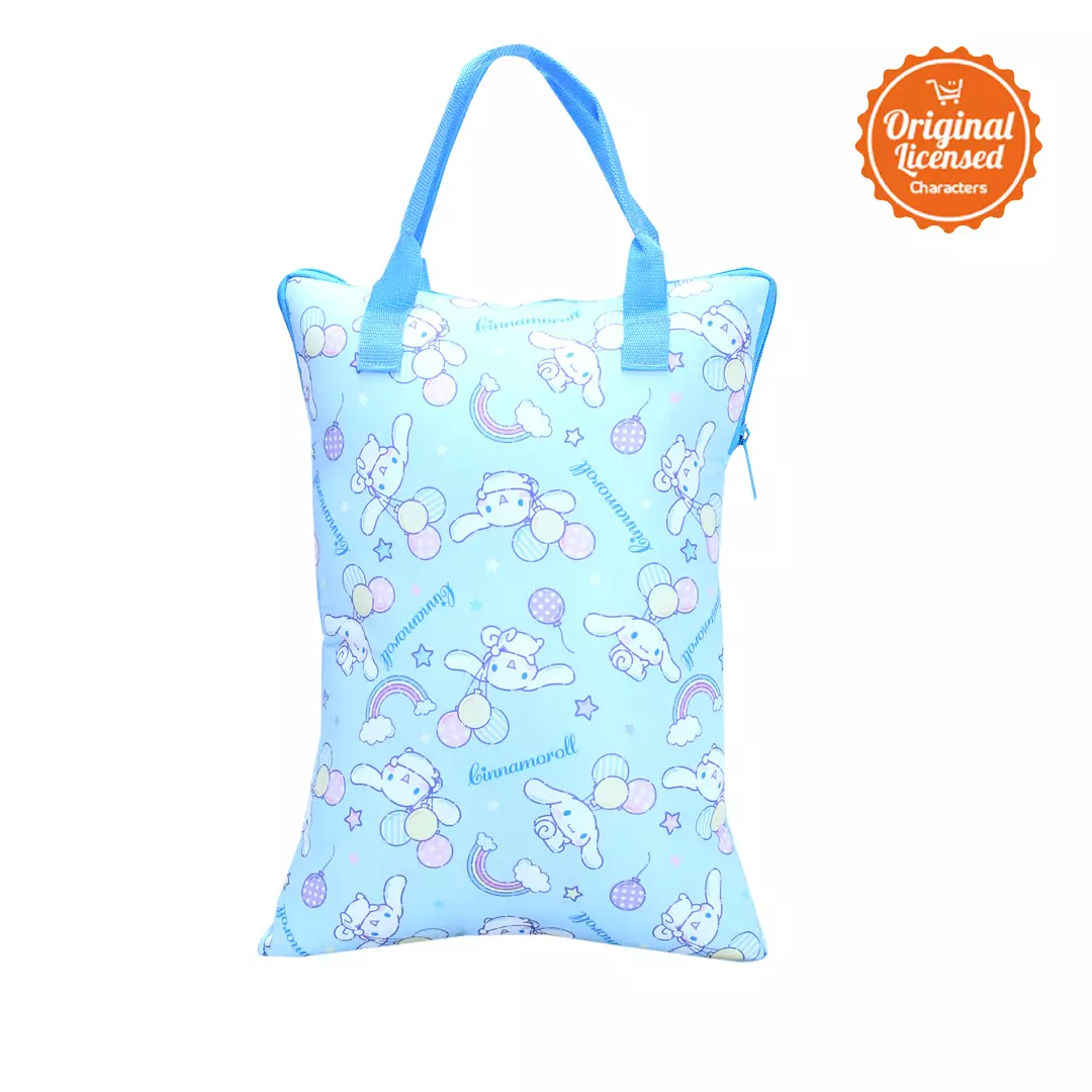 Sanrio Tas Laptop Cinnamoroll Blue 40x28 cm