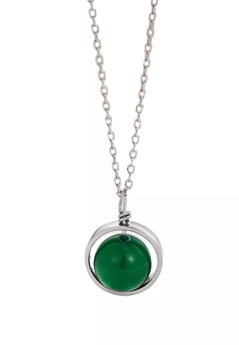 Agate necklace online