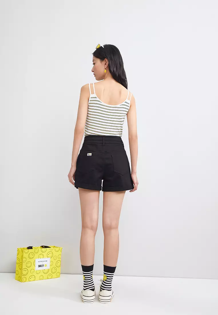 Stripped Knitted Tank Top