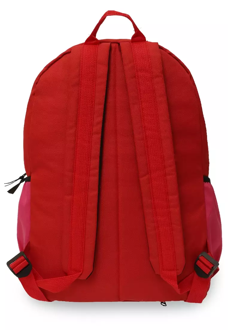Alessio Tas Ransel Anak Pria Large Compartment Backpack Kids Material Cordura ORIGINAL - Pink