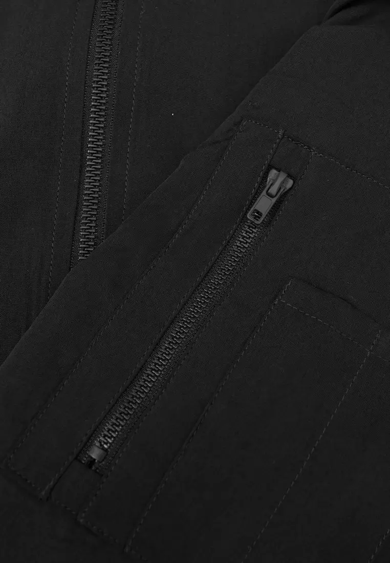 Greenlight Men's High Collar Jacket Regular Fit Parachute Cipher C091124