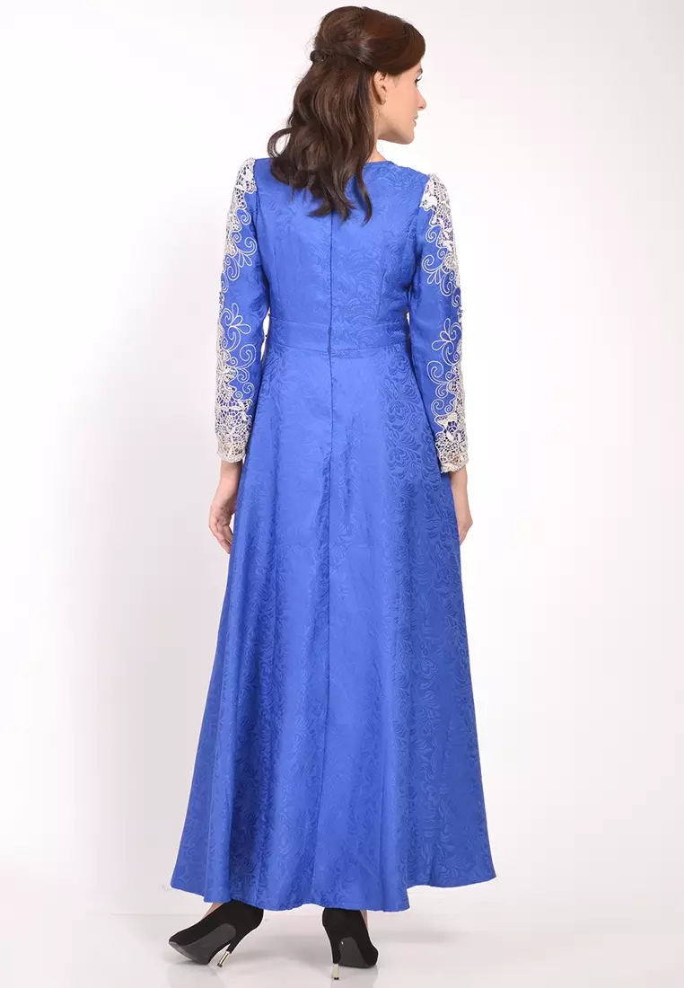 Chamoniq Gamis Brokat Jacquard