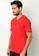 Puritan red V-Neck Colored T-Shirt 490DBAAED3C26FGS_2