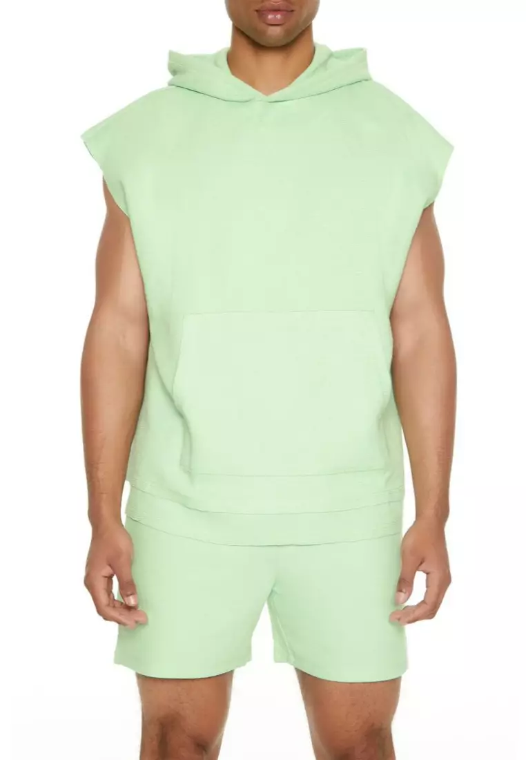 Forever 21 sleeveless hoodie shop