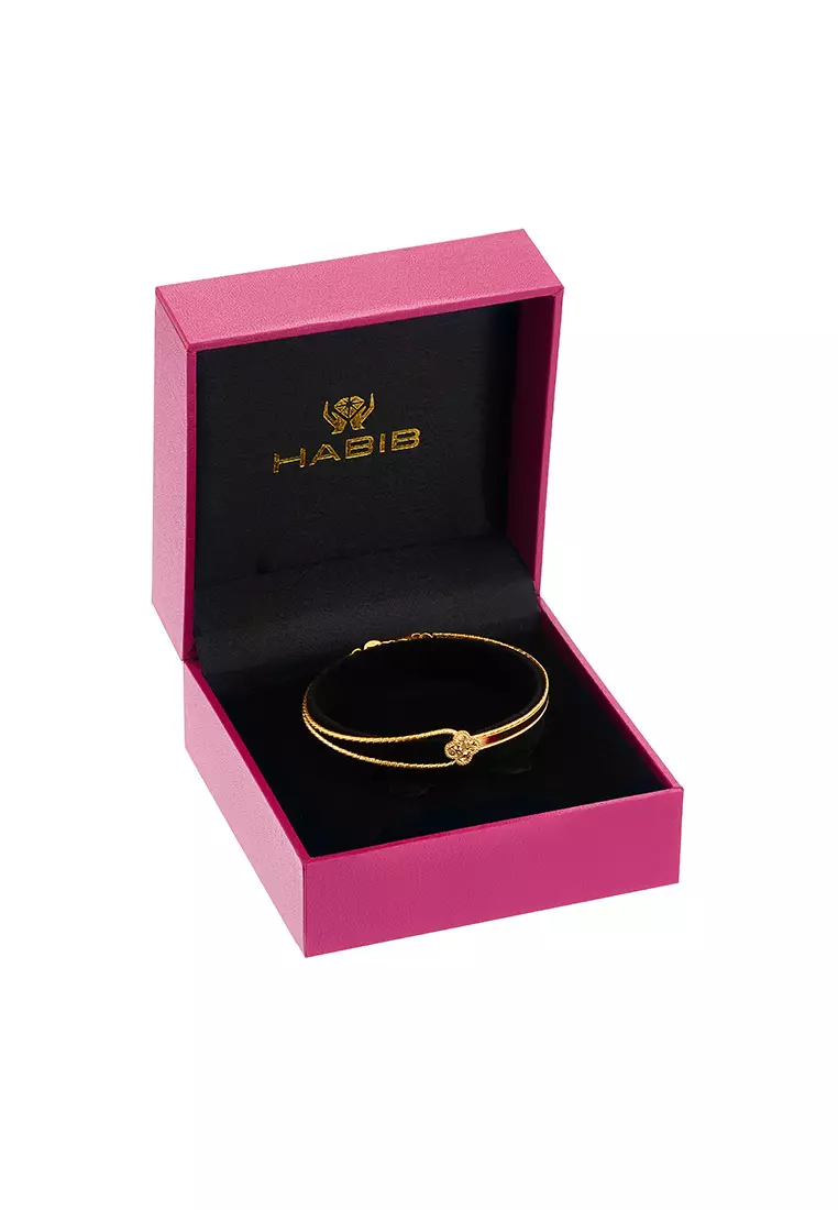 HABIB 999/24K Yellow Gold Bangle 9GB00011024