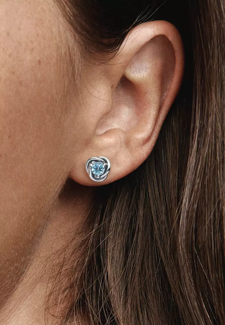 Pandora store earrings blue
